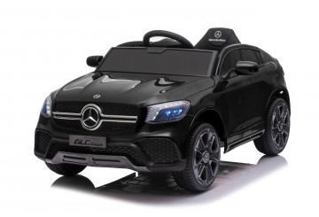 Auto Macchina Elettrica Per Bambini 12v Mercedes Glc Coupè Con Telecomando Nera