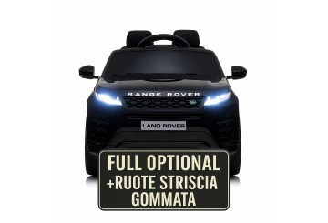 Auto Macchina Elettrica Range Rover Evoque 12v Per Bambini Porte Apribili Con Telecomando Full Accessori (nero)