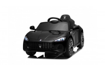 Macchina Elettrica Per Bambini 12v Maserati Grancabrio Con Sedile In Pelle Telecomando Porte Apribili Led E Suoni Mp3