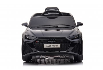 Auto Macchina Elettrica Per Bambini 12v Audi Rs 6 Sedile Pelle Con Telecomando 