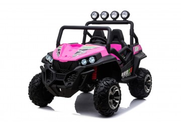 Auto Macchina Elettrica New Polar 24v Per Bambini 2 Posti Full Optional Sedile Regolabile E Telecomando (rosa)