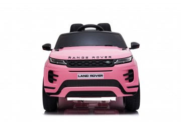 Auto Macchina Elettrica Range Rover Evoque 12v Per Bambini Porte Apribili Con Telecomando Full Accessori (rosa)