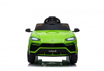 Auto Macchina Elettrica Per Bambini 12v Lamborghini Urus Verde Con Telecomando Porte Apribili Led E Suoni Mp3