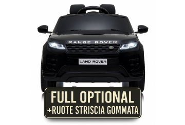 Auto Macchina Elettrica Range Rover Evoque 12v Per Bambini Porte Apribili Con Telecomando Full Accessori (nero)