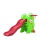 Scivolo Per bambini Esterni Interno Giardino Con Basket Multifunzione H110 X L170 X L85 Orsetti Alta Resistenza Eco-Friendly 