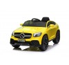 Auto Macchina Elettrica per Bambini 12V Mercedes GLC Coupè Concept con telecomando Gialla