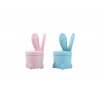 Sedia Portagiochi Bunny Rosa per Bambini Mobiletto 2 in 1 misure H53 x L32 x P32 