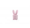 Sedia Portagiochi Bunny Rosa per Bambini Mobiletto 2 in 1 misure H53 x L32 x P32 