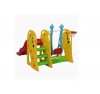 SCIVOLO PER BAMBINI CON ALTALENA GIARDINO ESTERNI INTERNO MULTIFUNZIONE CON CANESTRO H123 X L170 X L160 GIRAFFA