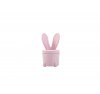 Sedia Portagiochi Bunny Rosa per Bambini Mobiletto 2 in 1 misure H53 x L32 x P32 