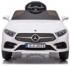 Auto Macchina Elettrica per Bambini 12V Mercedes CLS 350 AMG con Sedile in Pelle Telecomando 2.4 GHz Porte Apribili e MP3