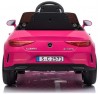 Auto Macchina Elettrica per Bambini 12V Mercedes CLS 350 AMG ROSA con Sedile in Pelle Telecomando 2.4 GHz Porte Apribili e MP3