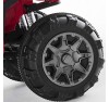 Super Quad Lander elettrico per Bambini 12V doppio motore Full optional con Ammortozzatori Rosso con Telecomando