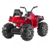 Super Quad Lander elettrico per Bambini 12V doppio motore Full optional con Ammortozzatori Rosso con Telecomando