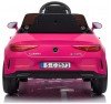 Auto Macchina Elettrica per Bambini 12V Mercedes CLS 350 AMG ROSA con Sedile in Pelle Telecomando 2.4 GHz Porte Apribili e MP3