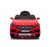 Auto Macchina Elettrica per Bambini 12V Mercedes CLS 350 AMG Rossa con Sedile in Pelle Telecomando 2.4 GHz Porte Apribili e MP3