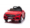 Auto Macchina Elettrica per Bambini 12V Mercedes CLS 350 AMG Rossa con Sedile in Pelle Telecomando 2.4 GHz Porte Apribili e MP3