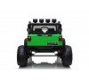 Auto Macchina Elettrica Fuoristrada Big Adventure 24V Verde per Bambini 2 Posti Full Optional sedile in pelle telecomando porte apribili