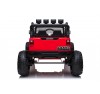 Auto Macchina Elettrica Fuoristrada Big Adventure 24V Rossa per Bambini 2 Posti Full Optional sedile in pelle telecomando porte apribili