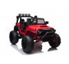 Auto Macchina Elettrica Fuoristrada Big Adventure 24V Rossa per Bambini 2 Posti Full Optional sedile in pelle telecomando porte apribili