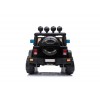 Auto Macchina Elettrica Fuoristrada Adventure per Bambini Nera 12V MP3 Led con Telecomando Full Optional Sedili in Pelle