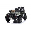 Auto Macchina Elettrica per Bambini Fuoristrada Army 12V MP3 Led con Telecomando Full Optional