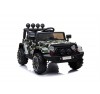 Auto Macchina Elettrica per Bambini Fuoristrada Army 12V MP3 Led con Telecomando Full Optional