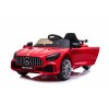 Auto Macchina Elettrica per Bambini Mercedes AMG GTR 12V Porte Apribili Full Optional con telecomando Rosso