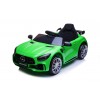 Auto Macchina Elettrica per Bambini Mercedes AMG GTR 12V Porte Apribili Full Optional con telecomando Verde