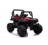 Auto Macchina Elettrica Fuoristrada Racing 2 Posti 12V per Bambini porte apribili Con telecomando (Rossa)