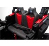 Auto Macchina Elettrica Fuoristrada Racing 2 Posti 12V per Bambini porte apribili Con telecomando (Rossa)