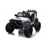 Auto Macchina Elettrica Fuoristrada Big Adventure 24V per Bambini 2 Posti RUOTE IN GOMMA Full Optional sedile in pelle telecomando porte apribili