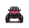 Auto Macchina Elettrica Fuoristrada Big Adventure 24V Rossa per Bambini 2 Posti Full Optional sedile in pelle telecomando porte apribili