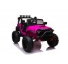 Auto Macchina Elettrica Fuoristrada Big Adventure 24V Rosa per Bambini 2 RUOTE IN GOMMA Posti Full Optional sedile in pelle telecomando porte apribili