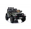 Auto Macchina Elettrica per Bambini Fuoristrada Army 12V MP3 Led con Telecomando Full Optional