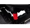 Auto Macchina Elettrica Fuoristrada Racing 2 Posti 12V per Bambini porte apribili Con telecomando (Bianca)
