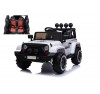 Auto Macchina Elettrica per Bambini Fuoristrada Bianca 12V MP3 Led con Telecomando Full Optional Sedili in Pelle