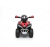 Quad Elettrico Per Bambini Racer Rosso con luci suoni Mp3  bauletto marcia avanti indietro e accellelratore