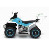 Quad Elettrico Per Bambini Racer Sport con luci suoni Mp3  bauletto marcia avanti indietro e accellelratore