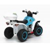 Quad Elettrico Per Bambini Racer Sport con luci suoni Mp3  bauletto marcia avanti indietro e accellelratore