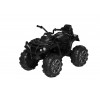 Super Quad Lander elettrico per Bambini 12V doppio motore Full optional con Ammortozzatori Nero con Telecomando