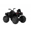 Super Quad Lander elettrico per Bambini 12V doppio motore Full optional con Ammortozzatori Nero con Telecomando