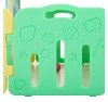 Casetta Per Bambini Partyfun multifunzione con canestro porte e finestre apribili H117 X L163 X L146