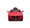 Macchina Elettrica per Bambini 12V Maserati GranCabrio Rossa con sedile in pelle Telecomando Porte apribili Led e suoni Mp3