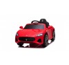 Macchina Elettrica per Bambini 12V Maserati GranCabrio Rossa con sedile in pelle Telecomando Porte apribili Led e suoni Mp3