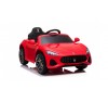 Macchina Elettrica per Bambini 12V Maserati GranCabrio Rossa con sedile in pelle Telecomando Porte apribili Led e suoni Mp3