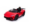 Auto Macchina Elettrica per Bambini 12V Lamborghini Huracán Rossa con Telecomando Porte apribili Led e suoni Mp3