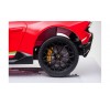 Auto Macchina Elettrica per Bambini 12V Lamborghini Huracán Rossa con Telecomando Porte apribili Led e suoni Mp3