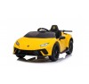 Auto Macchina Elettrica per Bambini 12V Lamborghini Huracán Gialla con Telecomando Porte apribili Led e suoni Mp3