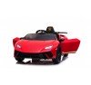 Auto Macchina Elettrica per Bambini 12V Lamborghini Huracán Rossa con Telecomando Porte apribili Led e suoni Mp3